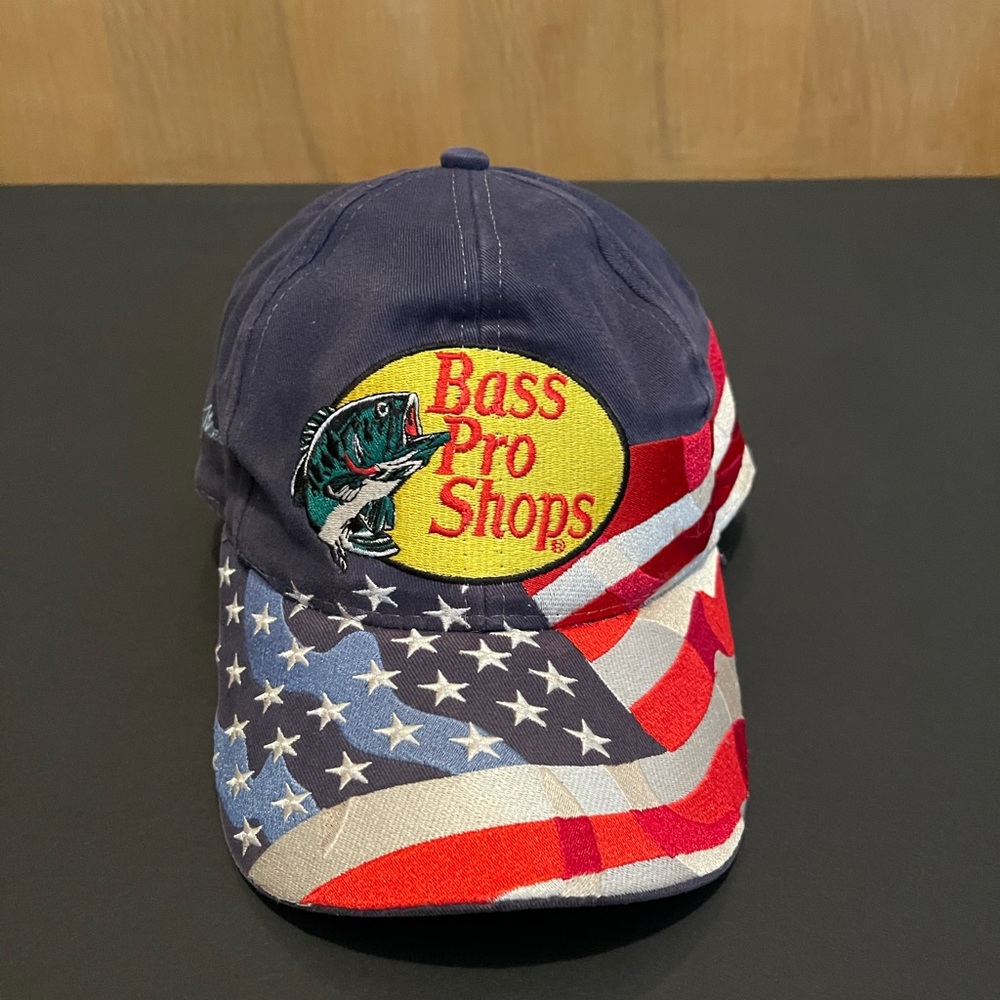 Bass Pro Shops Johnny Morris USA Baseball Cap